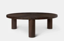 Post Coffee Table Star - Smoked Oak - 100 cm