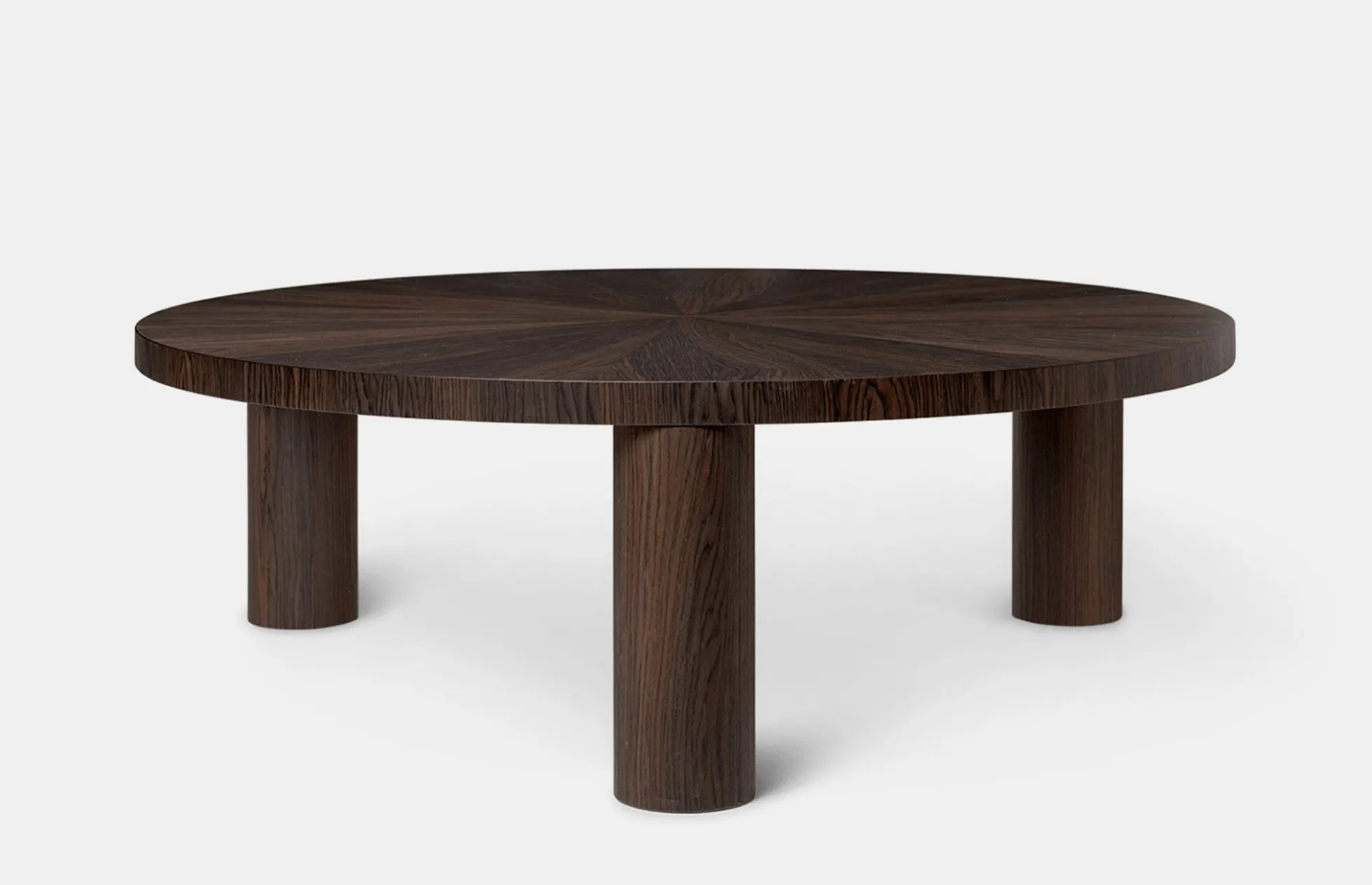 Post Coffee Table Star - Smoked Oak - 100 cm