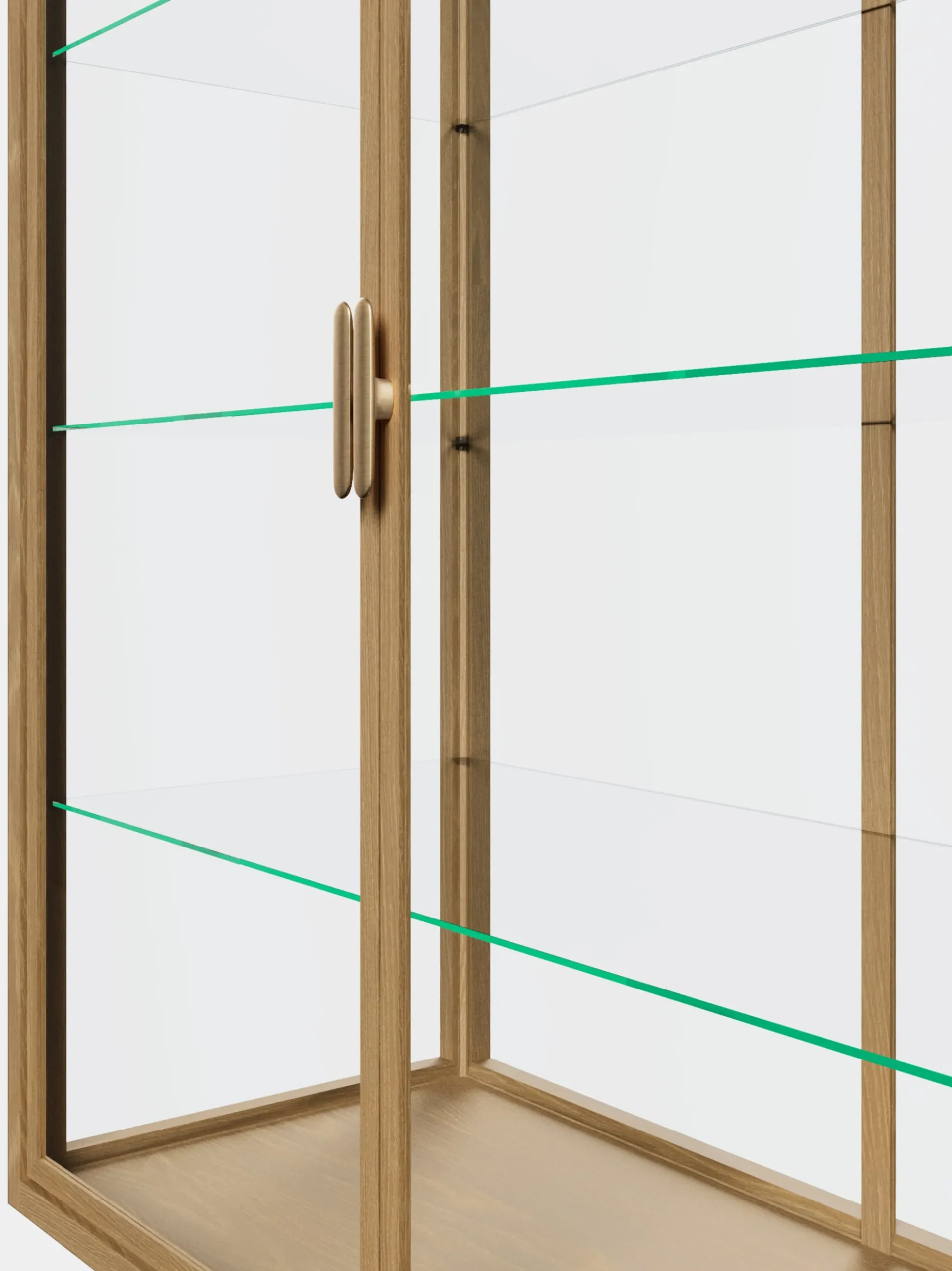 Private Vitrine - Light Stained Oak