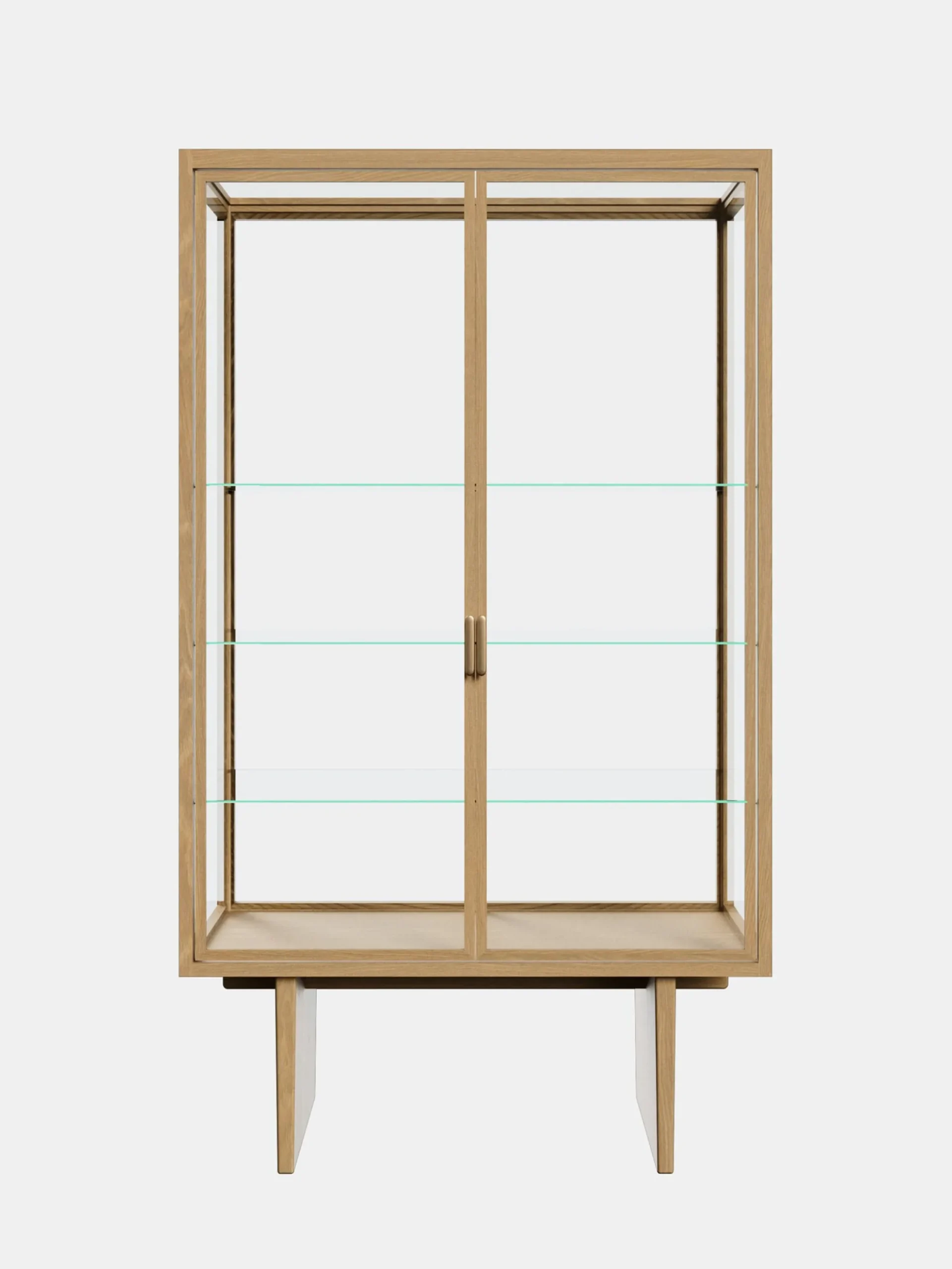 Private Vitrine - Light Stained Oak