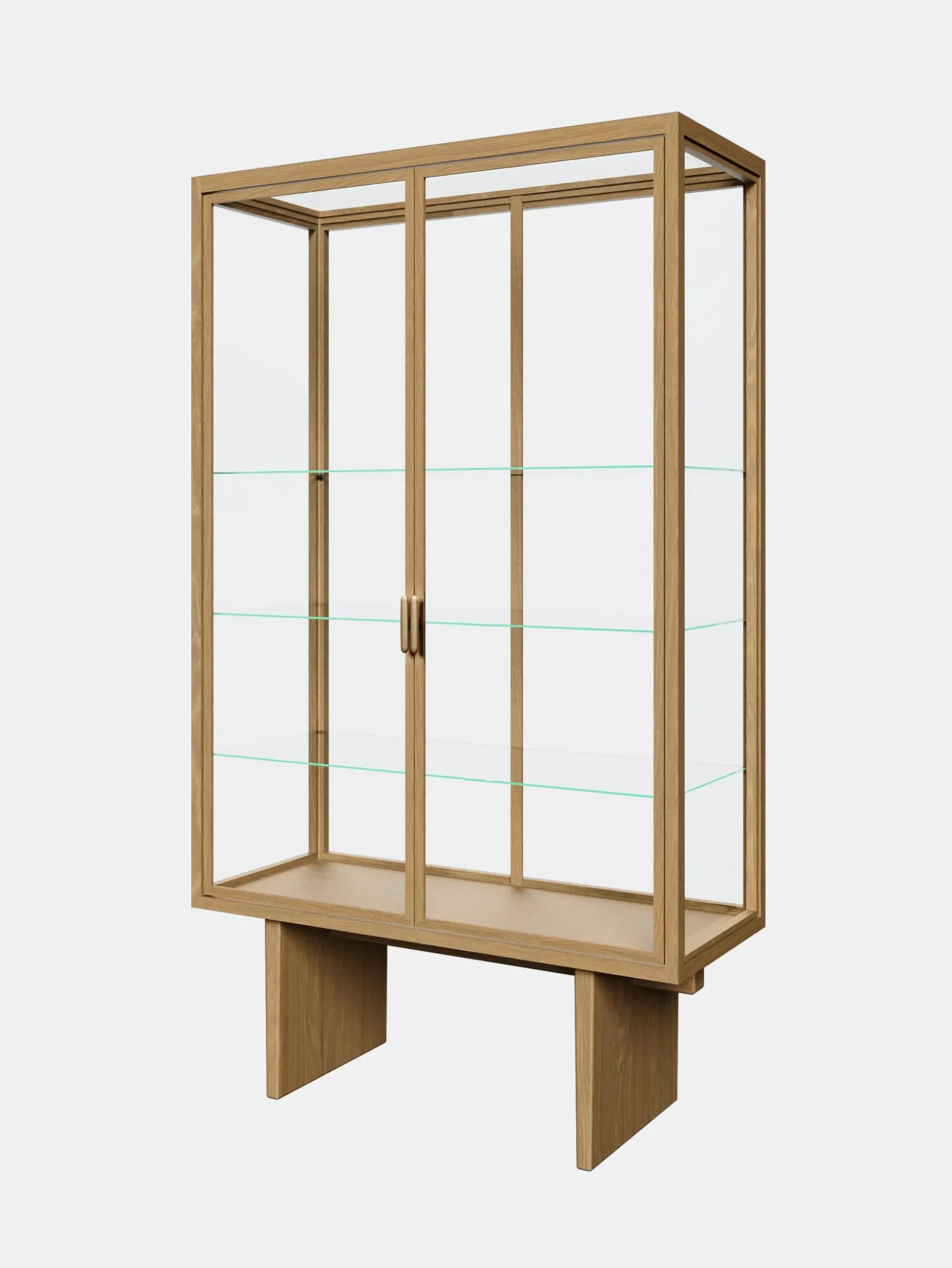 Private Vitrine - Light Stained Oak