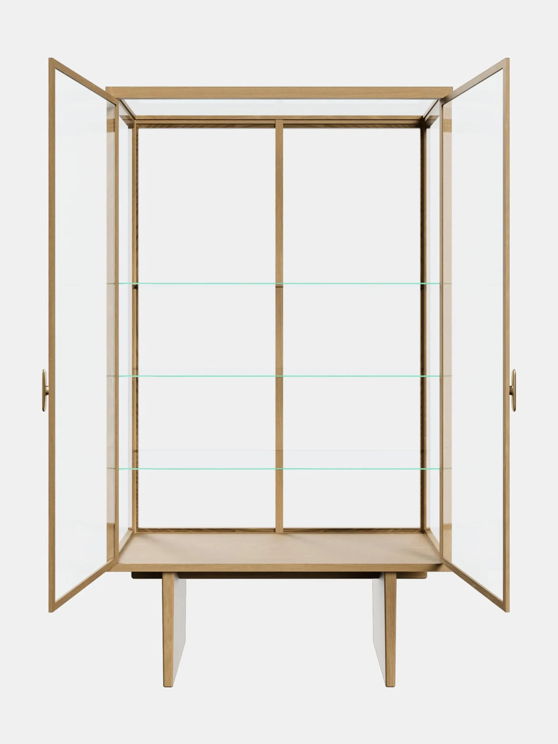 Private Vitrine - Light Stained Oak