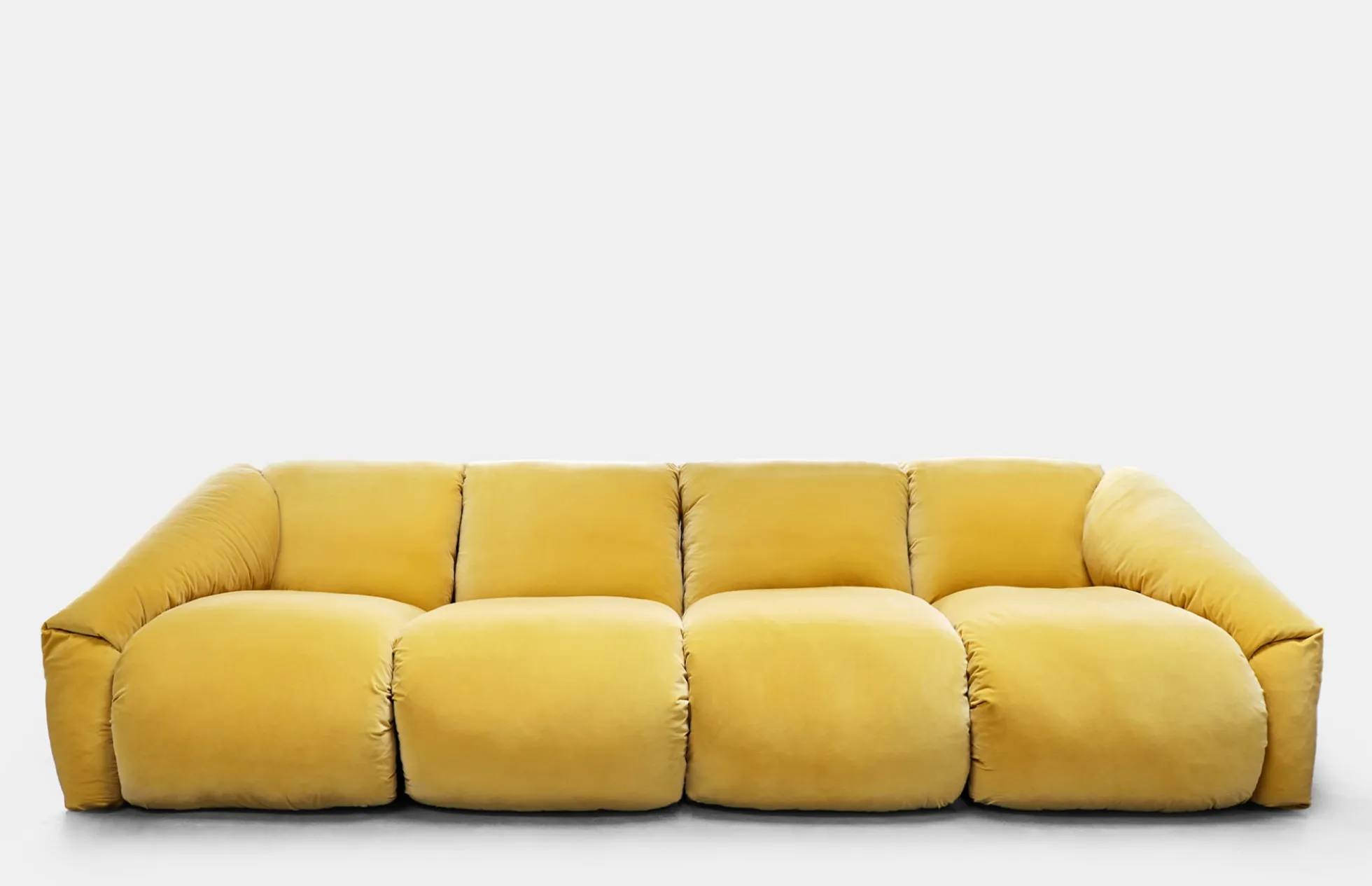 Puffer Sofa - 328 cm