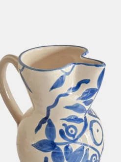 Puglia Pitcher - Blue