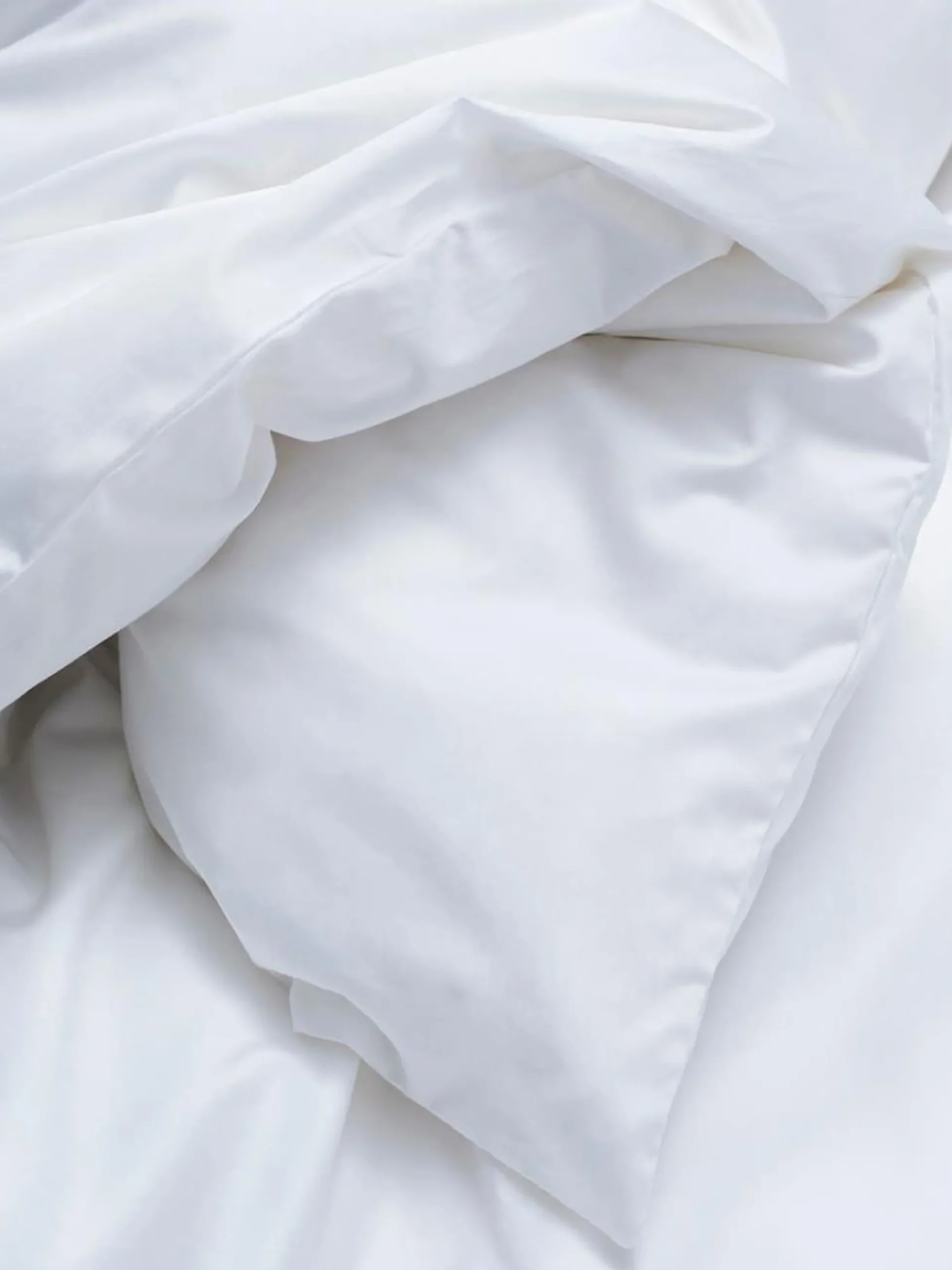 Pure Duvet Cover Sateen - White
