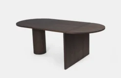 Pylo Dining Table - Dark Stained Oak