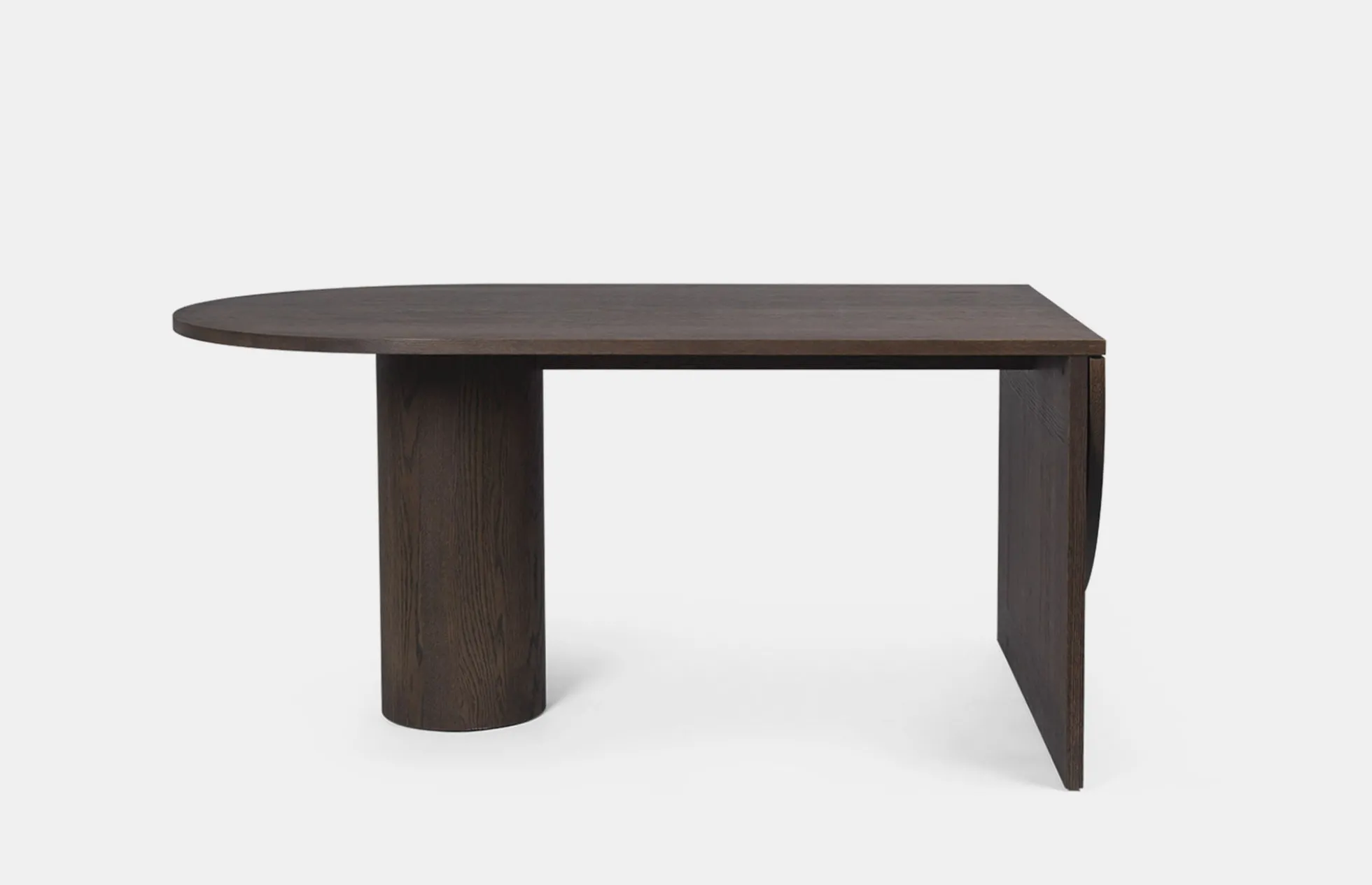 Pylo Dining Table - Dark Stained Oak