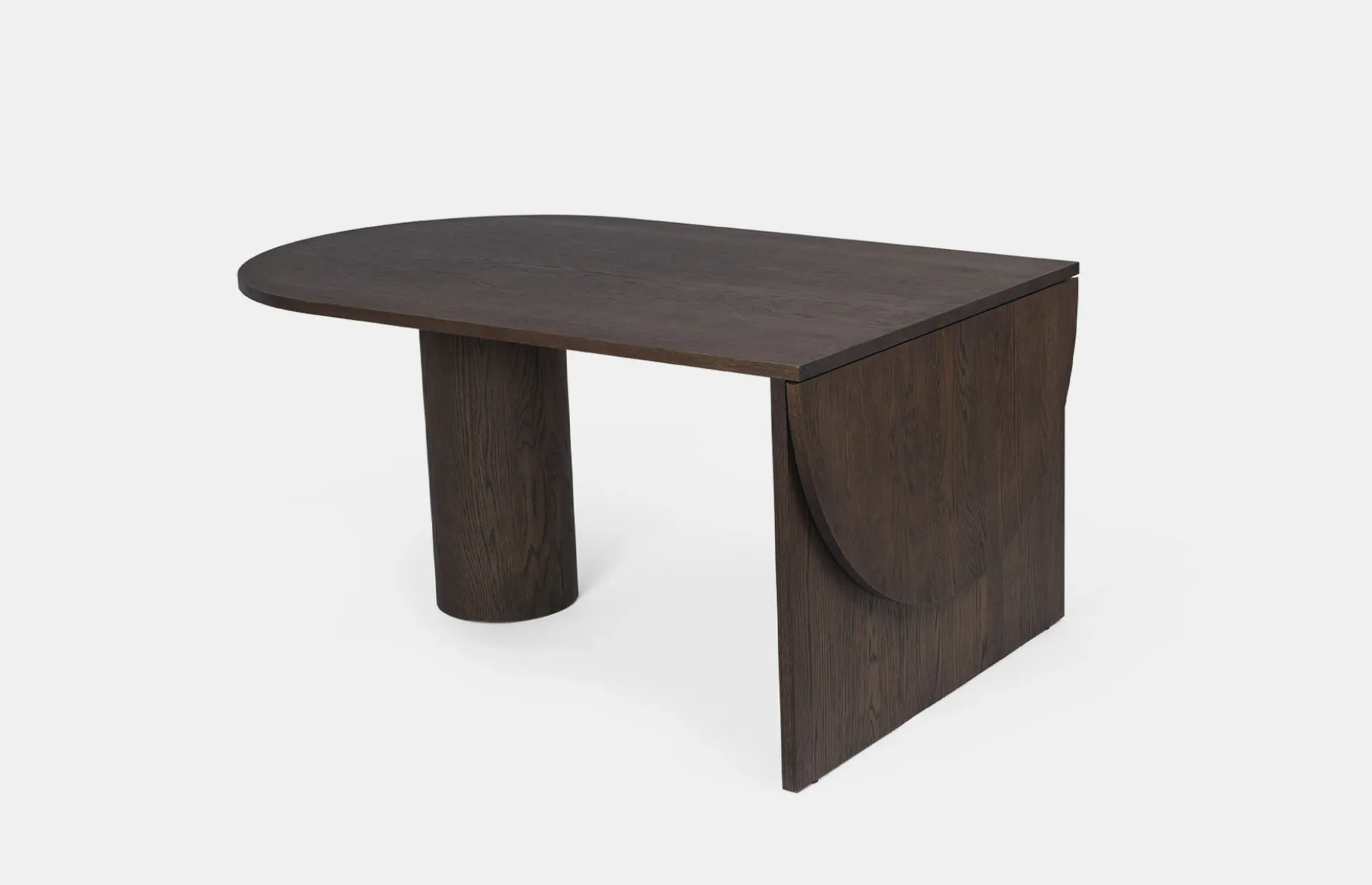 Pylo Dining Table - Dark Stained Oak
