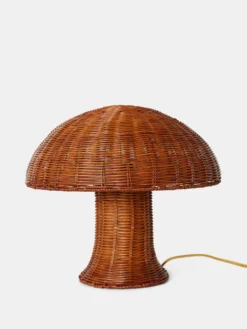 Rattan Table Lamp - Natural