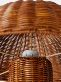 Rattan Table Lamp - Natural