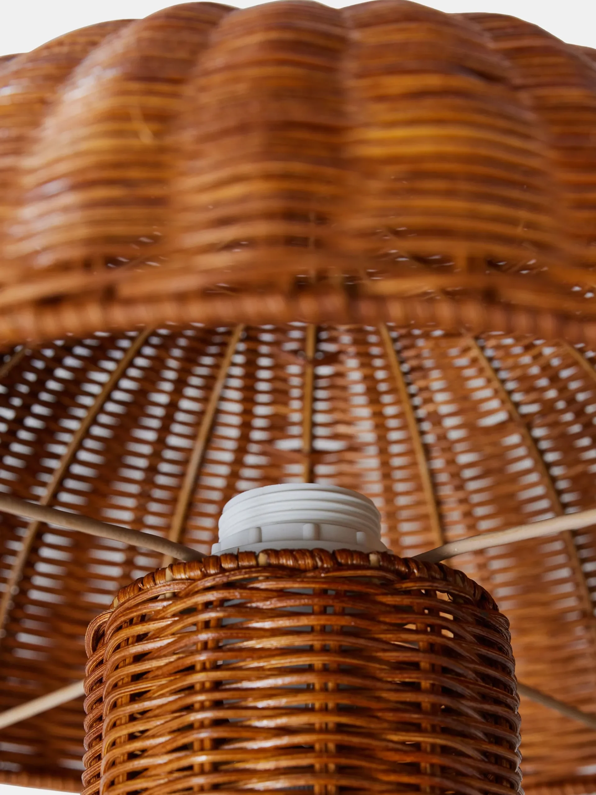 Rattan Table Lamp - Natural