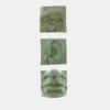 Relief set of 3 - Green