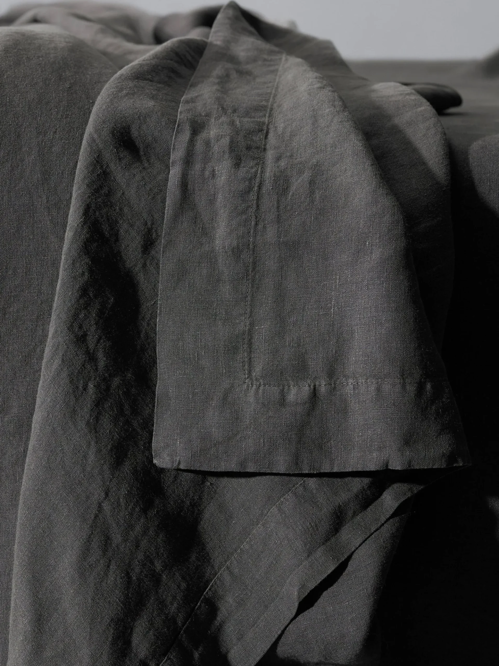 Rem Linen Bedding - Antracite