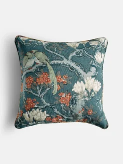 Rockbird Teal Cushion - 50x50 cm