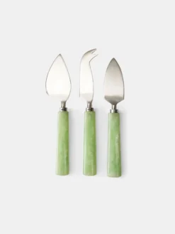 Sage Cheese Knives - Set of 3