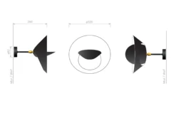 Saturn Wall Lamp