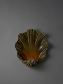 Scallop Ceramic Wall Light