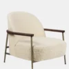 Sejour Lounge With Armrest - Walnut