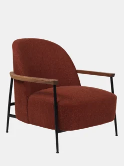Sejour Lounge With Armrest - Walnut
