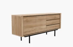 Shadow Sideboard – Black Frame – 2 Doors
