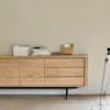Shadow Sideboard – Black Frame – 3 Doors