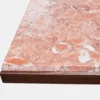Shaker Dining Table - Oiled Walnut - Rosa Negrais Marble