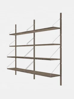 Shelf Library H114,8 Double Section – Dark