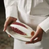 Silhouette High Oval Plate