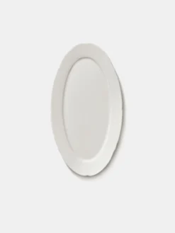 Silhouette Oval Plate