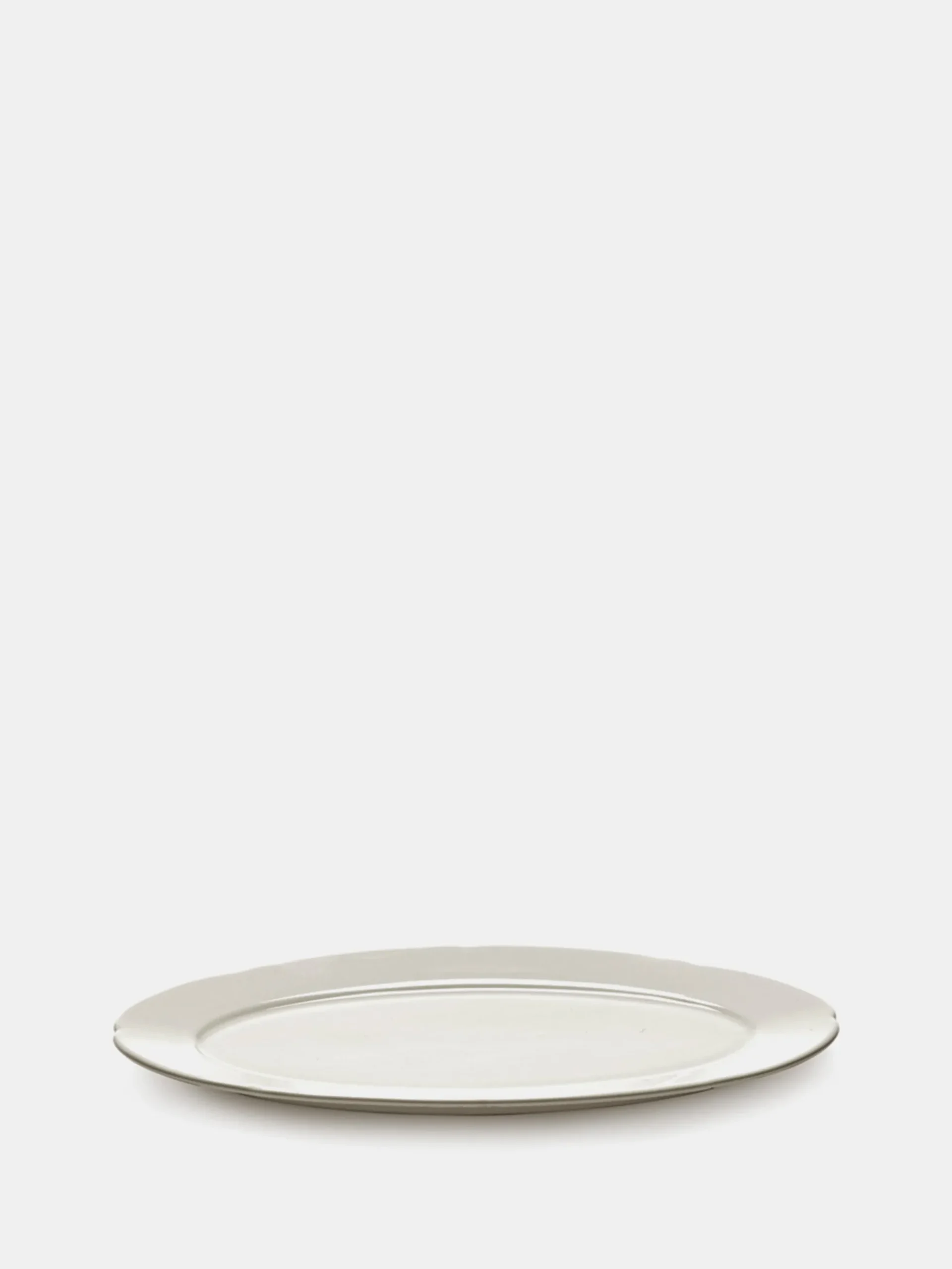 Silhouette Oval Plate