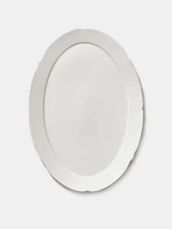 Silhouette Oval Plate