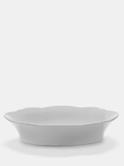 Silhouette Oval Serving Bowl