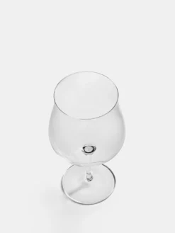 Silhouette Red Wine Glass