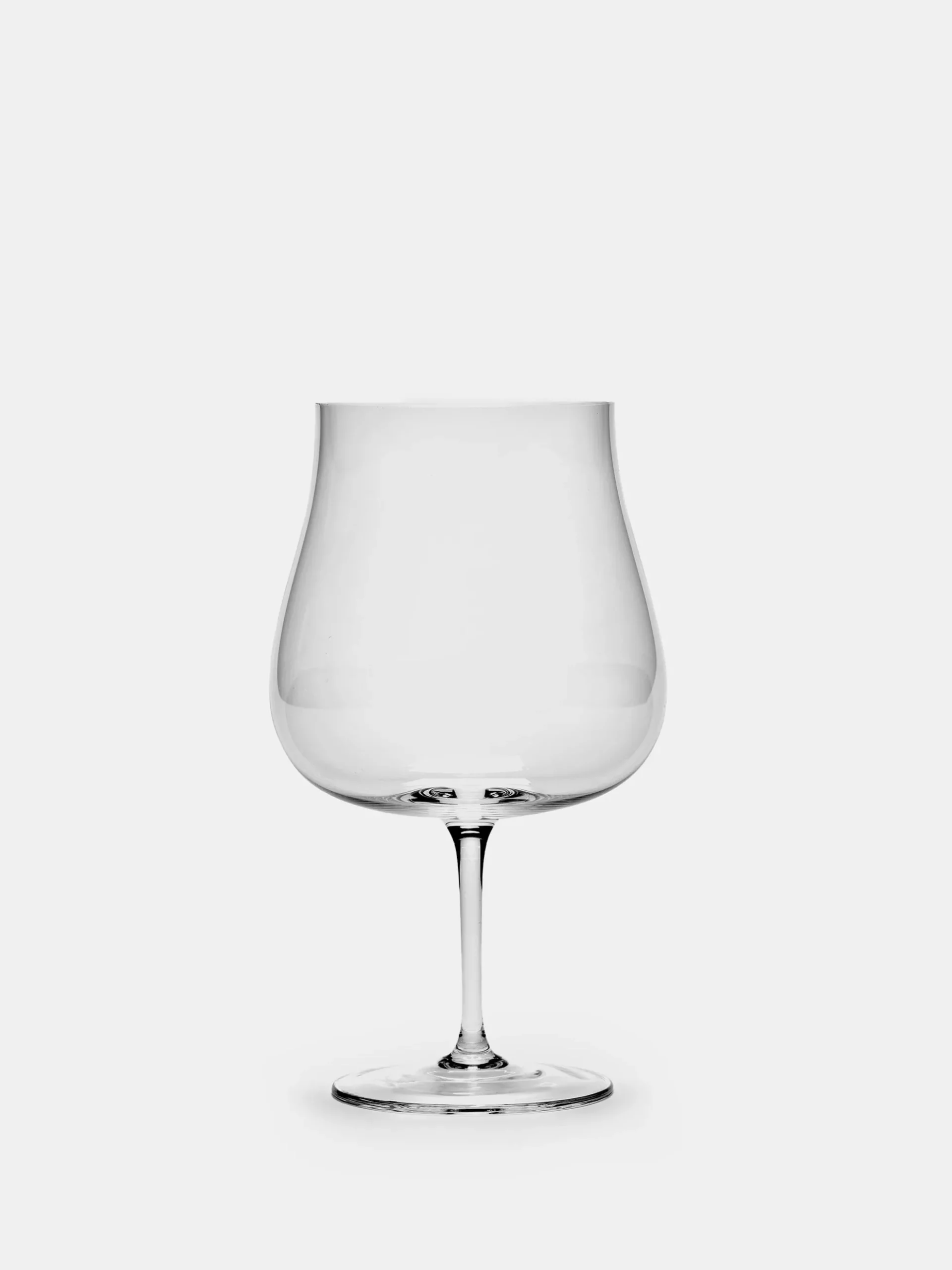 Silhouette White Wine Glass