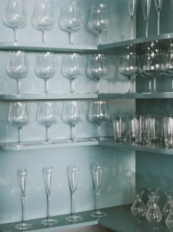 Silhouette White Wine Glass