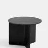 Slit Table Wood Round - 45 cm