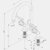 SP Elbow Tap Ø200 - Brass