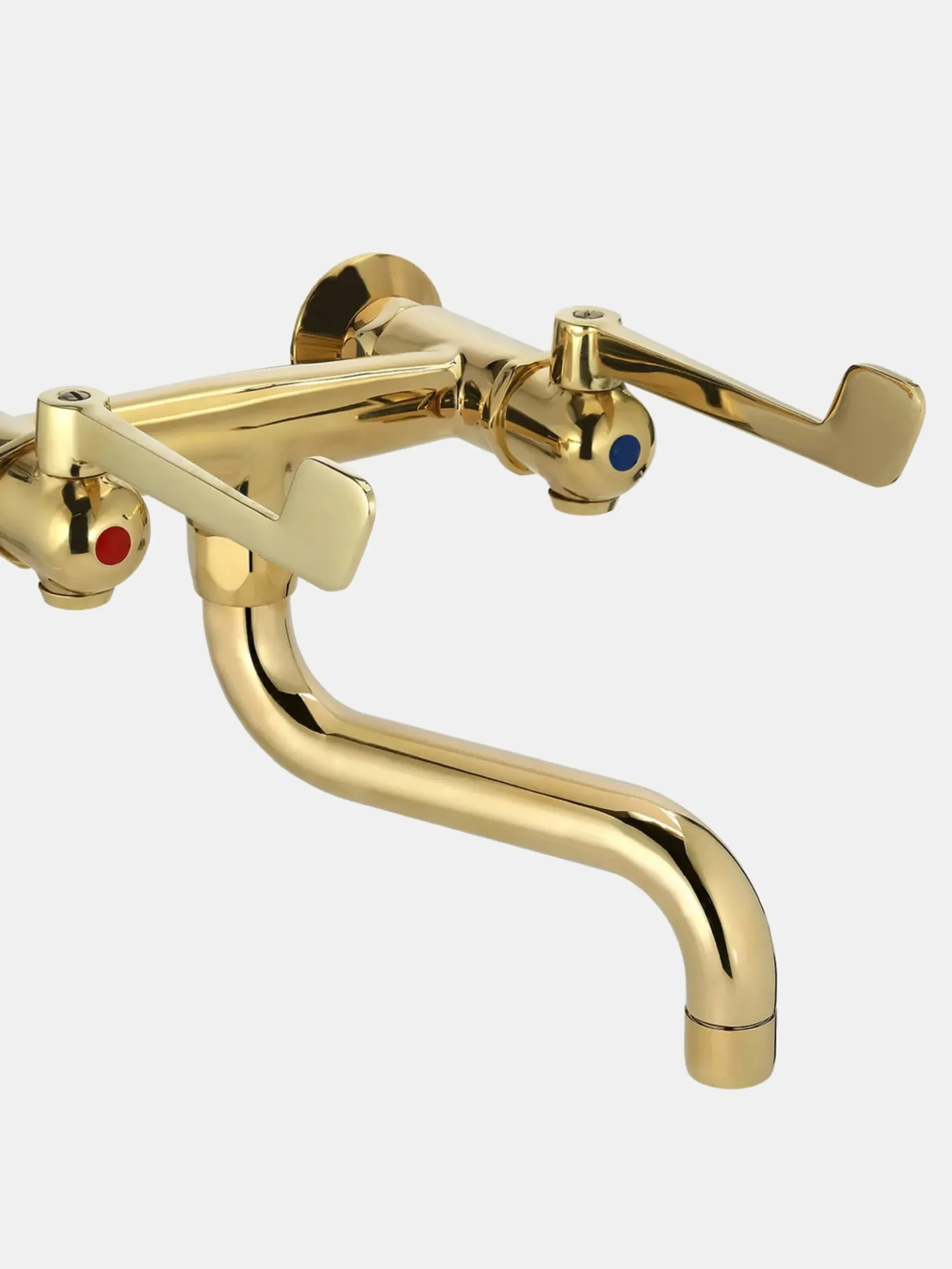 SP Elbow Wall Mounted Tap S200 - Brass
