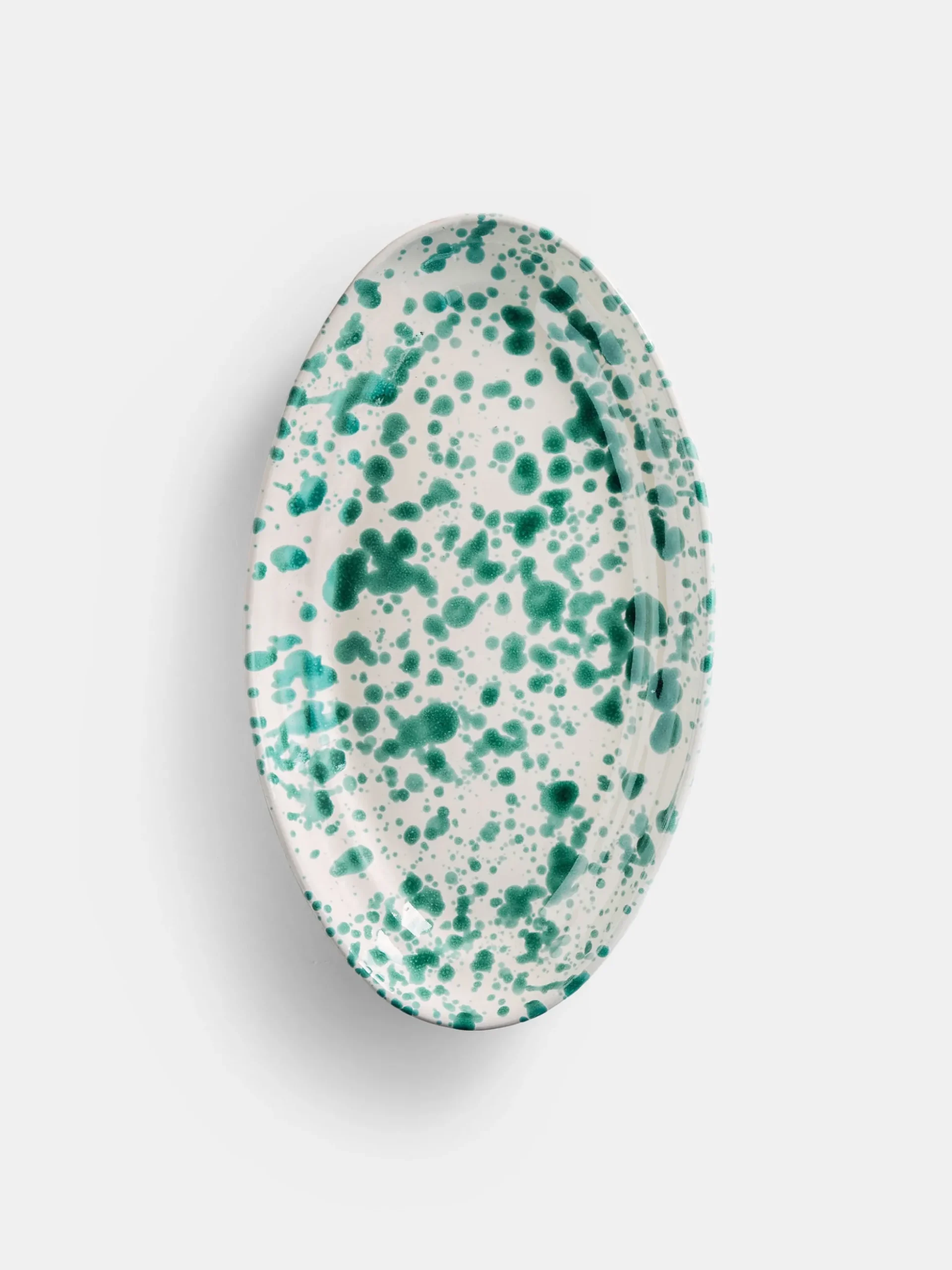 Spruzzi Vivente - Oval Plate Medium