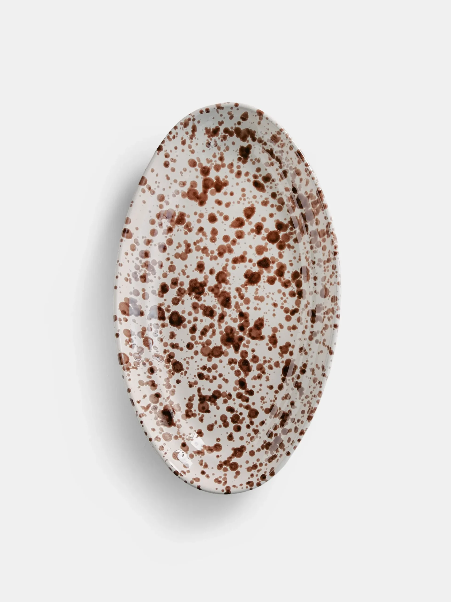 Spruzzi Vivente - Oval Plate Medium