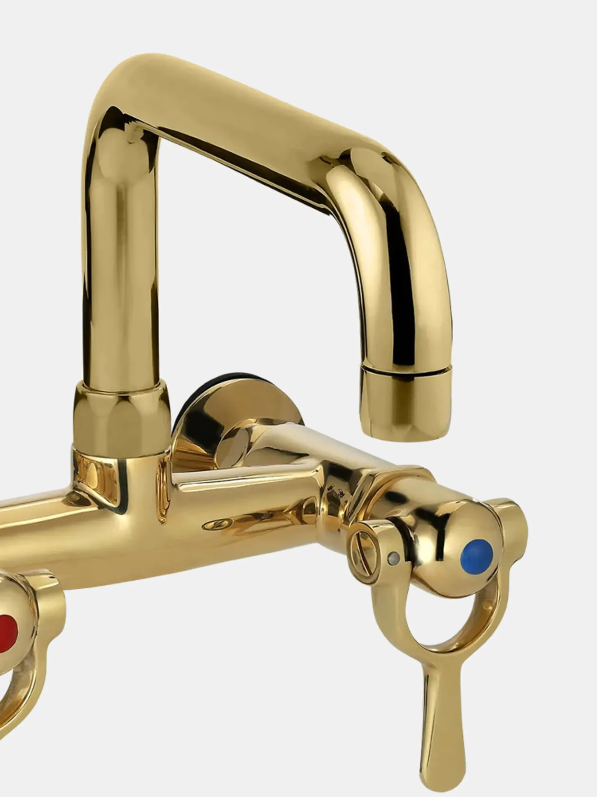 SP Wall Mounted Tap Swivel L200 - Brass