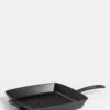 Square Cast Iron Grill Pan Black - 30 cm