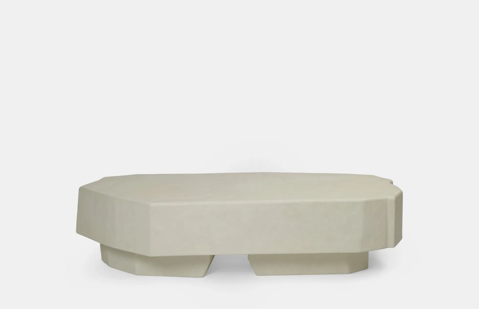 Staffa Coffee Table - Ivory - Large
