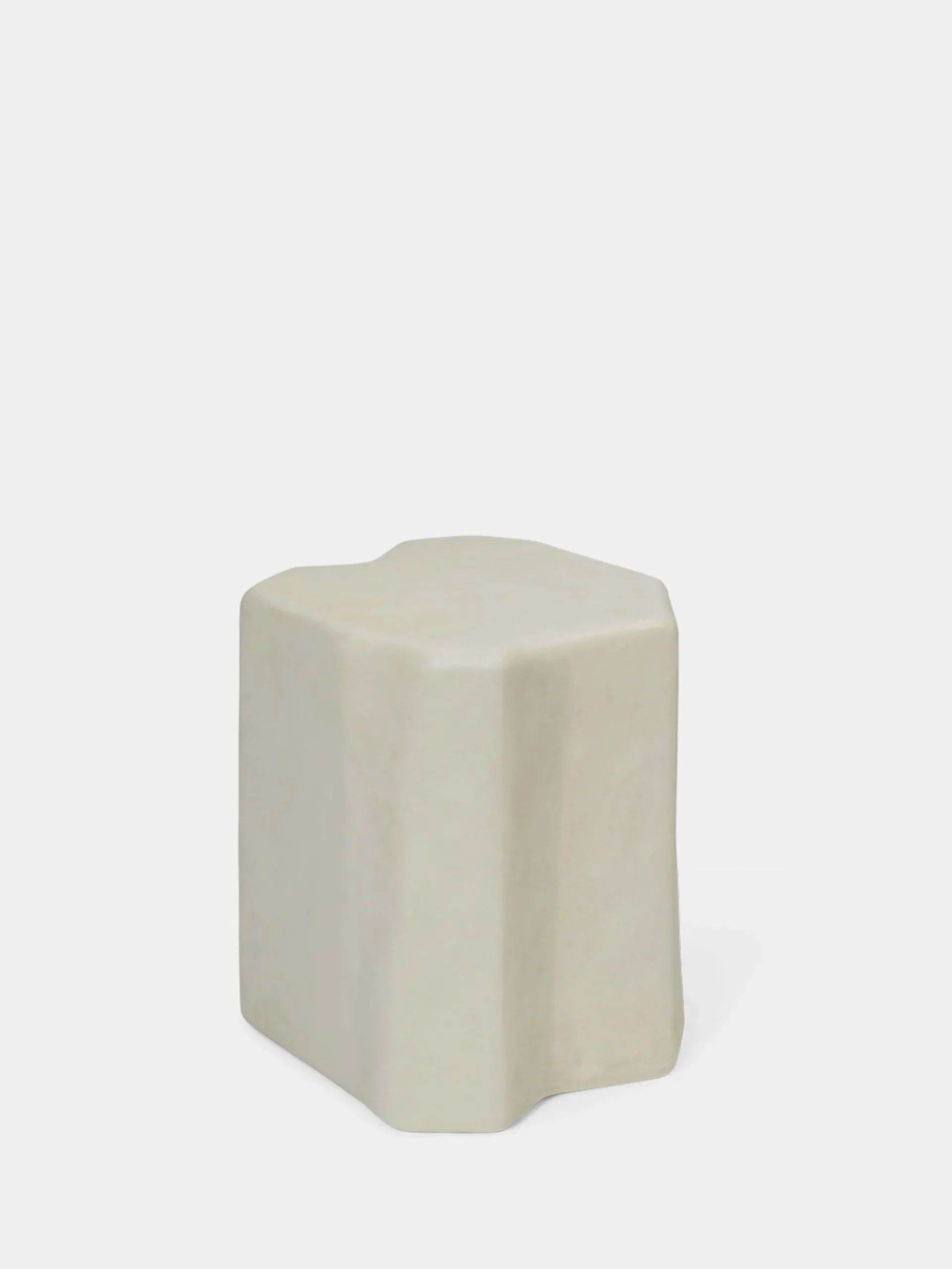 Staffa Stool - Ivory