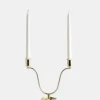 Svanen Candle Holder - Brass