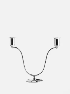 Svanen Candle Holder - Silver