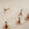 Swirl Wine Glass - Nude