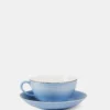Teacup with Saucer - Blue