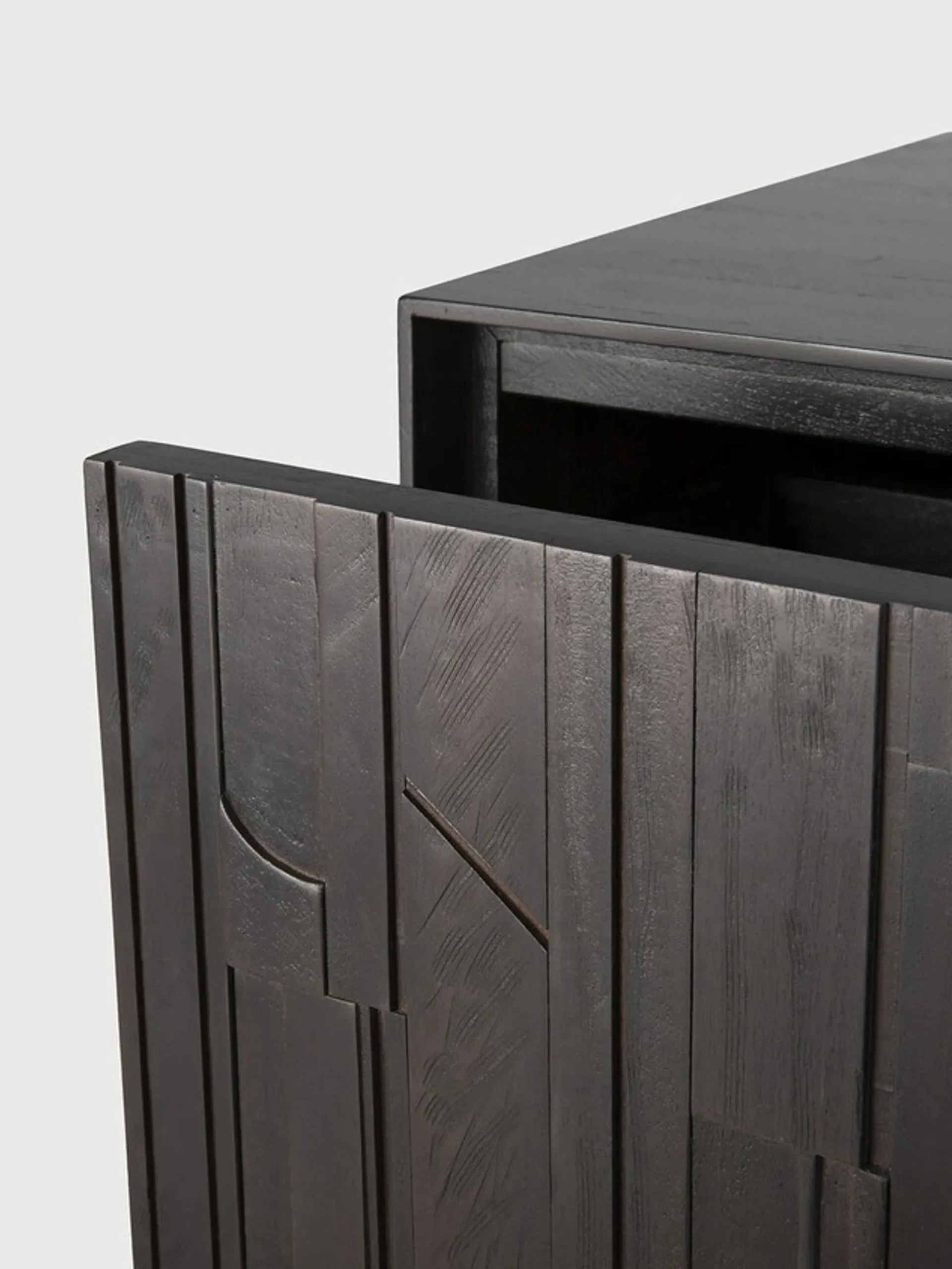 Teak Mosaic TV Sideboard