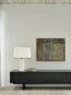 Teak Mosaic TV Sideboard